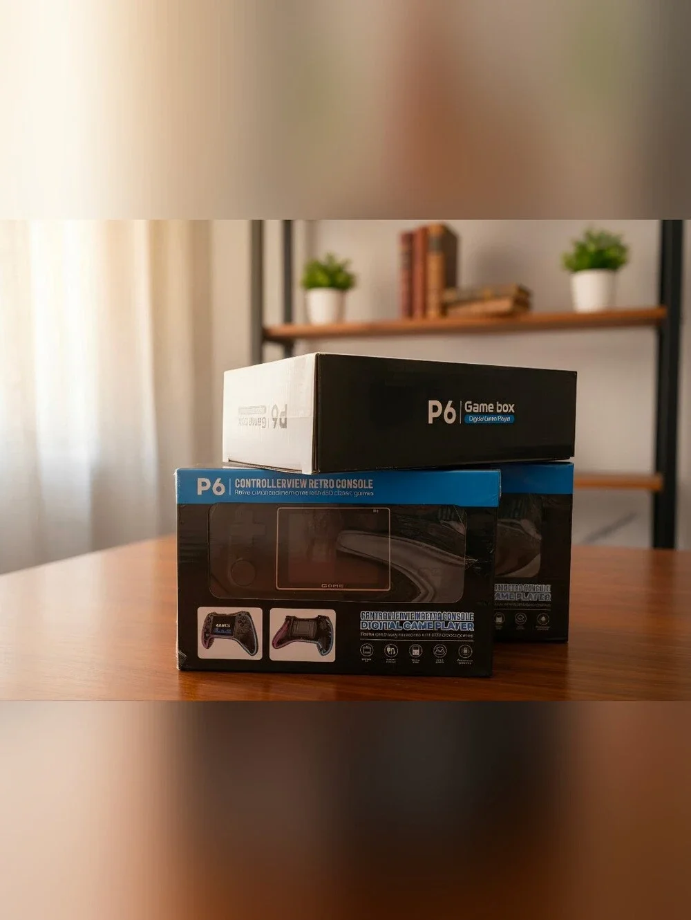 P6 Controllerview Retro Console Digital Game Player $30 For ONE BOX